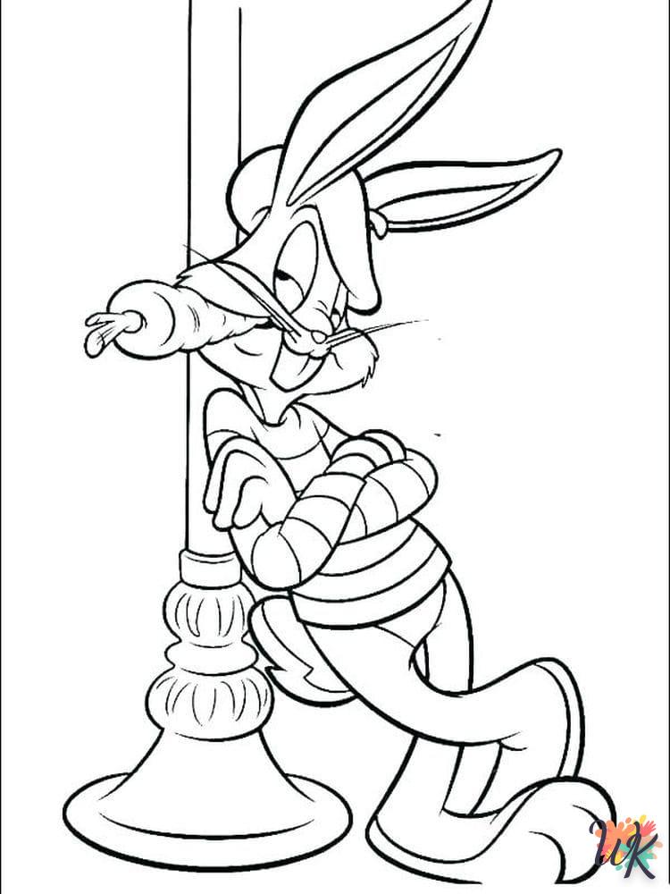 Dibujos para Colorear Bugs Bunny 22