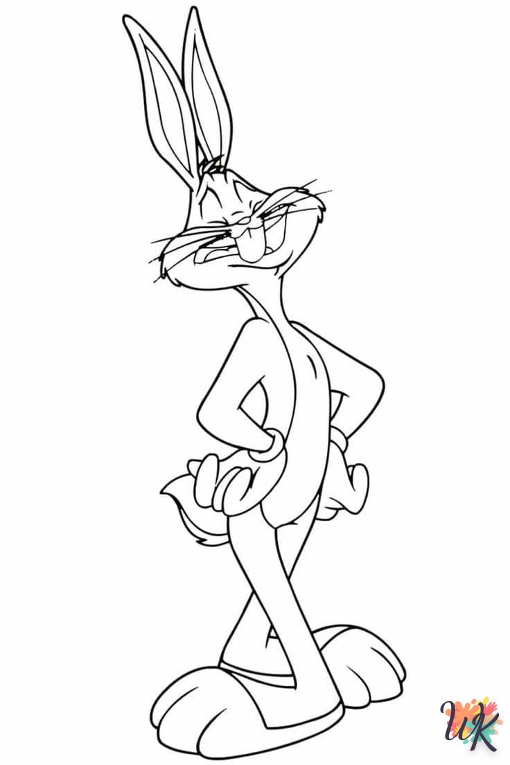Dibujos para Colorear Bugs Bunny 23