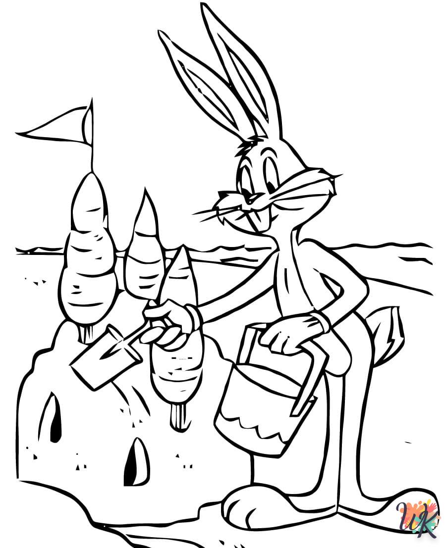 Dibujos para Colorear Bugs Bunny 24