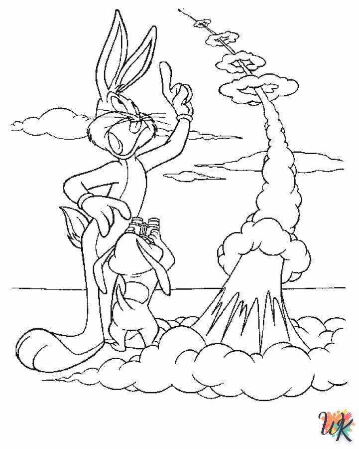 Dibujos para Colorear Bugs Bunny 29