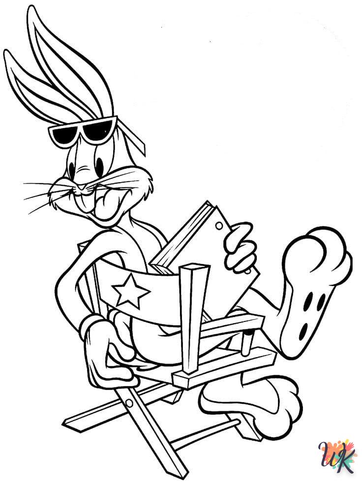 Dibujos para Colorear Bugs Bunny 32