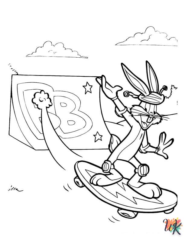 Dibujos para Colorear Bugs Bunny 33