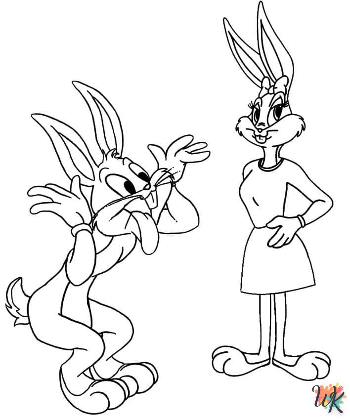Dibujos para Colorear Bugs Bunny 35