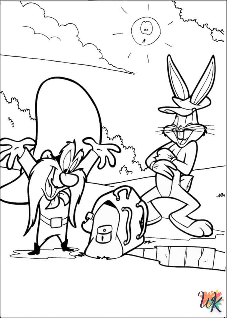 Dibujos para Colorear Bugs Bunny 37