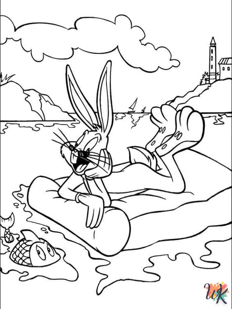 Dibujos para Colorear Bugs Bunny 38