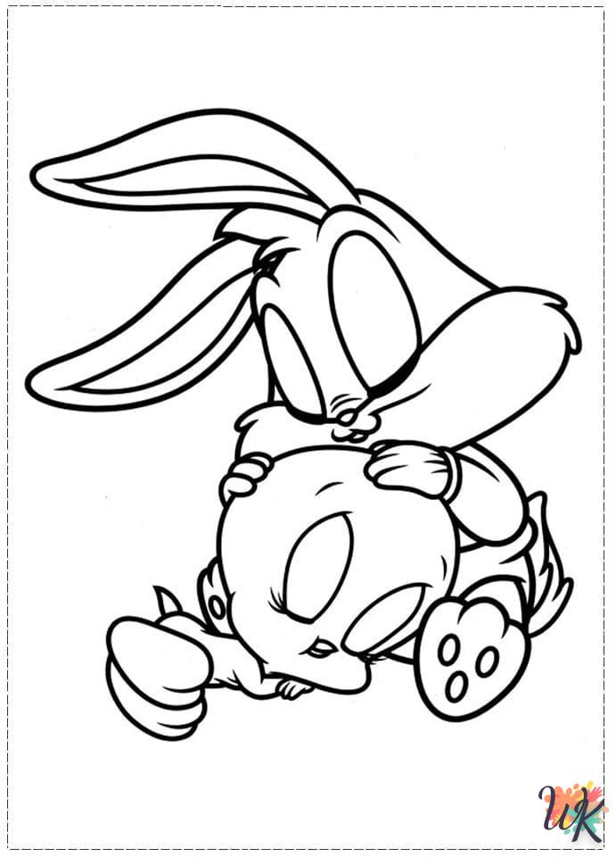 Dibujos para Colorear Bugs Bunny 4