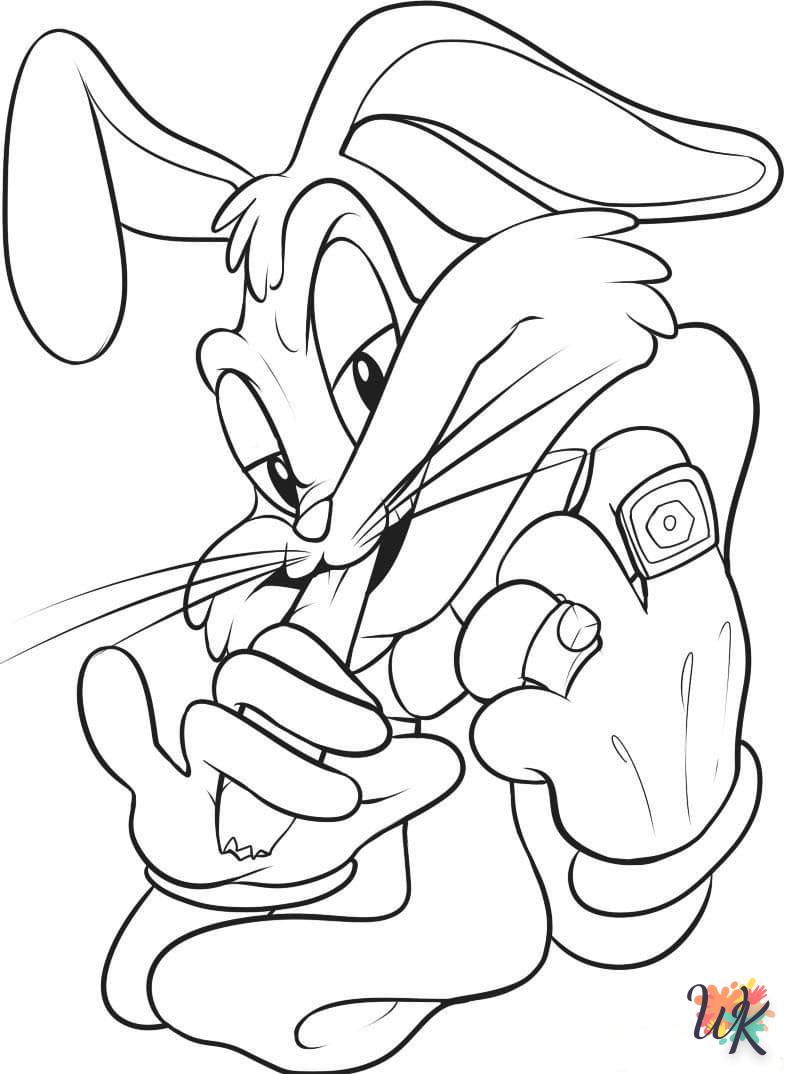 Dibujos para Colorear Bugs Bunny 41