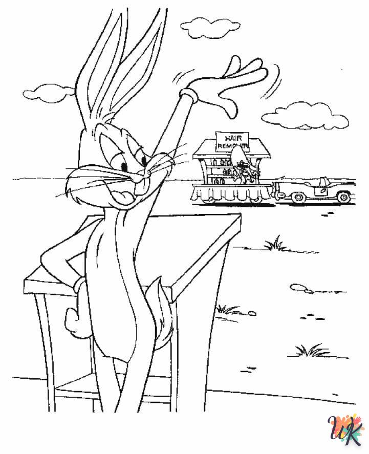Dibujos para Colorear Bugs Bunny 43