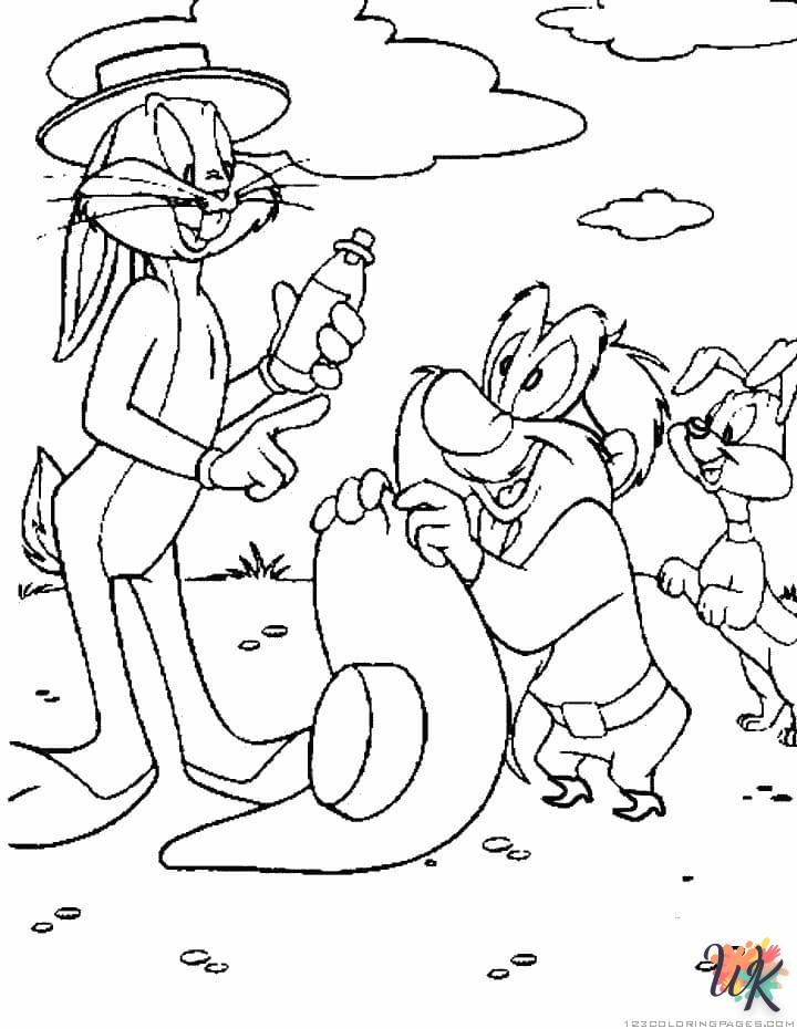 Dibujos para Colorear Bugs Bunny 45