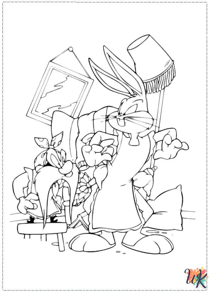 Dibujos para Colorear Bugs Bunny 46