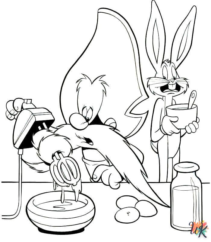 Dibujos para Colorear Bugs Bunny 47