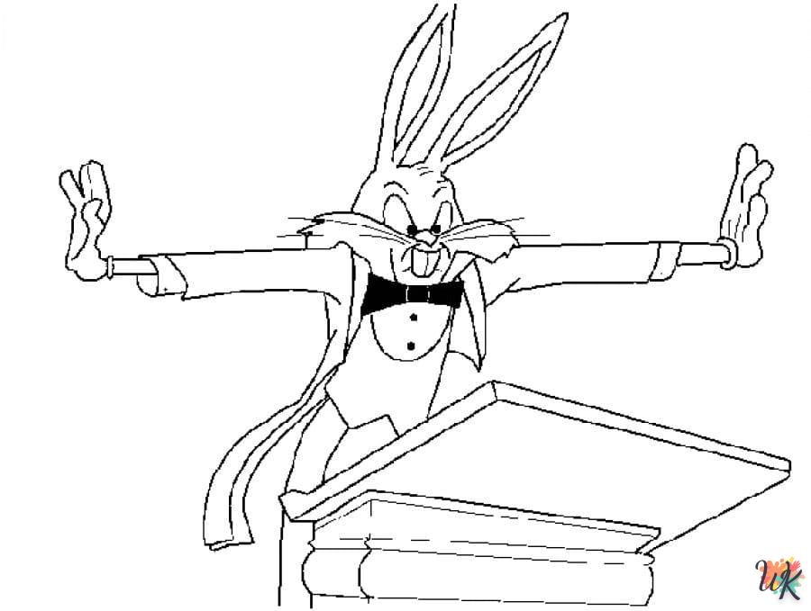 Dibujos para Colorear Bugs Bunny 48