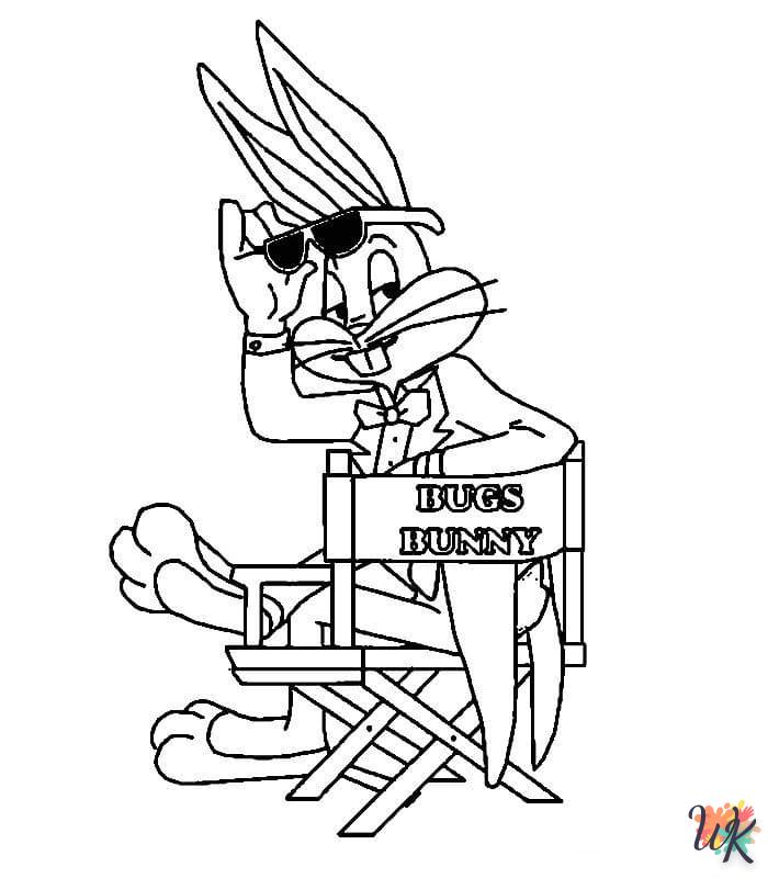 Dibujos para Colorear Bugs Bunny 54