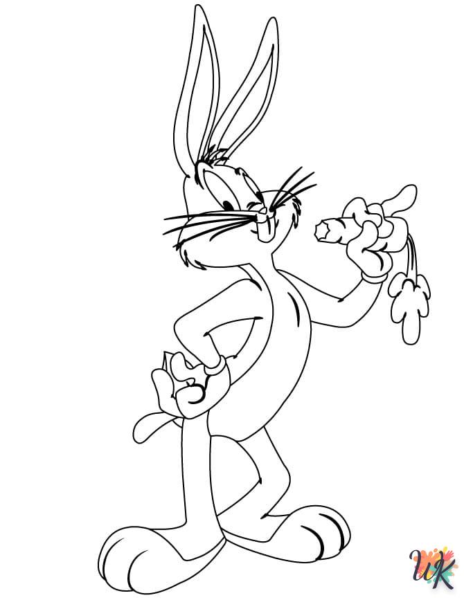 Dibujos para Colorear Bugs Bunny 6