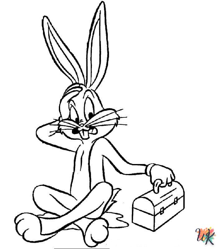 Dibujos para Colorear Bugs Bunny 7