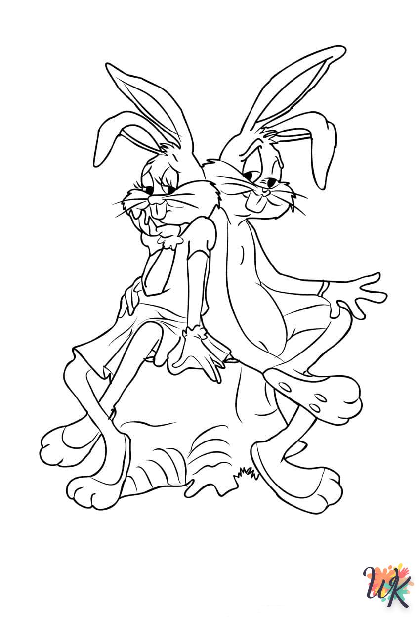 Dibujos para Colorear Bugs Bunny 73