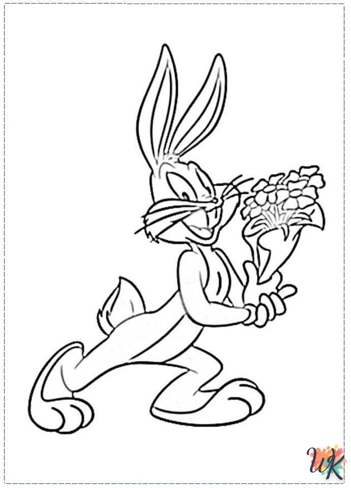 Dibujos para Colorear Bugs Bunny 77