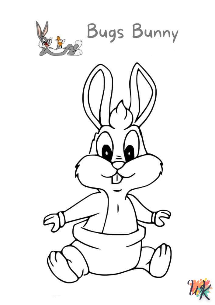 Dibujos para Colorear Bugs Bunny 79