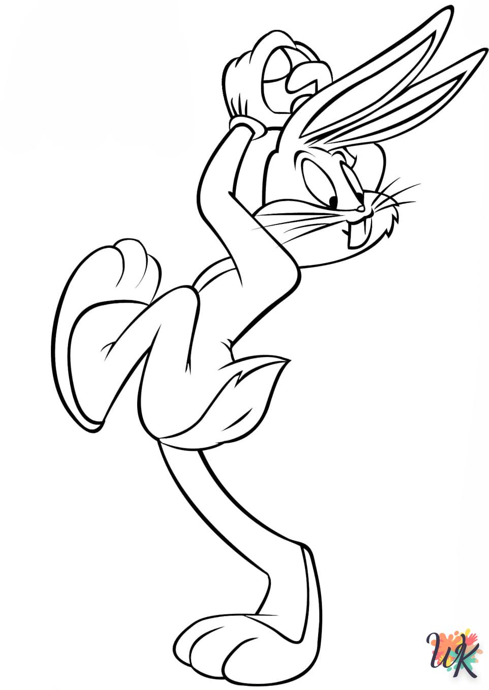 Dibujos para Colorear Bugs Bunny 8