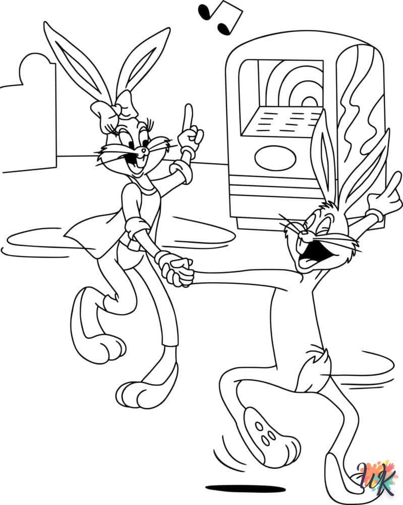 Dibujos para Colorear Bugs Bunny 84