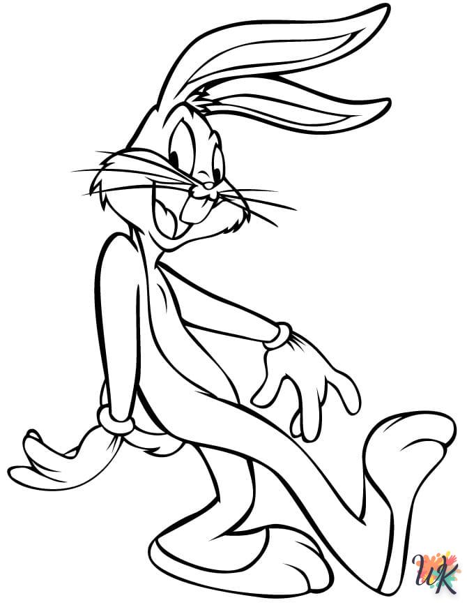 Dibujos para Colorear Bugs Bunny 9