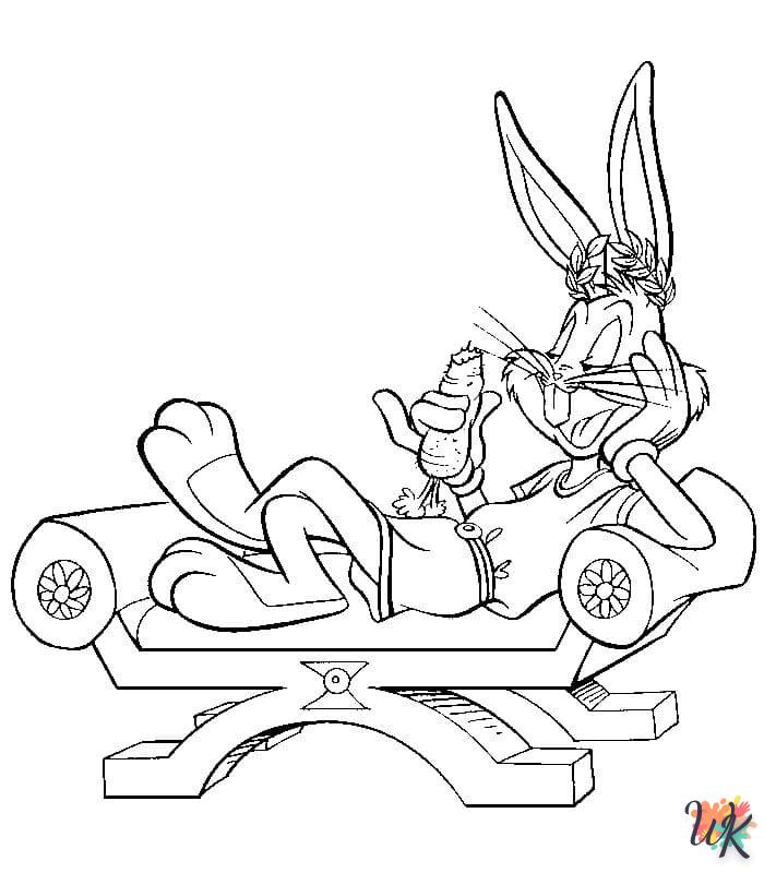 Dibujos para Colorear Bugs Bunny 95