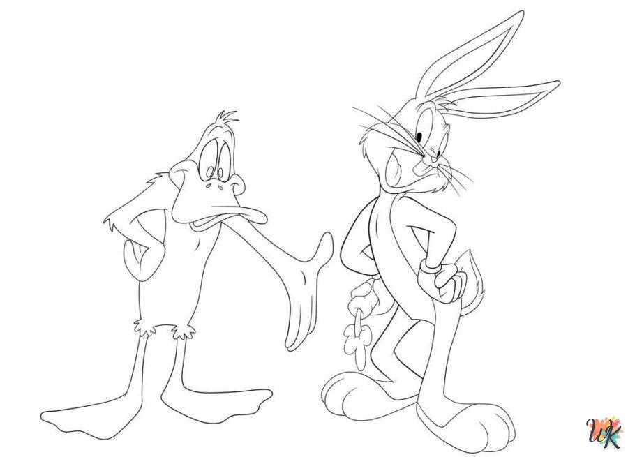 Dibujos para Colorear Bugs Bunny 99
