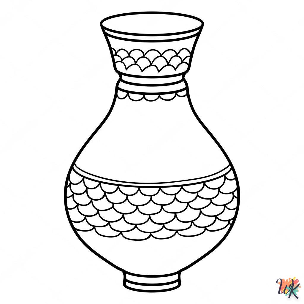 Dibujos para Colorear Ceramica 1