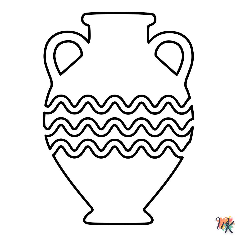 Dibujos para Colorear Ceramica 2