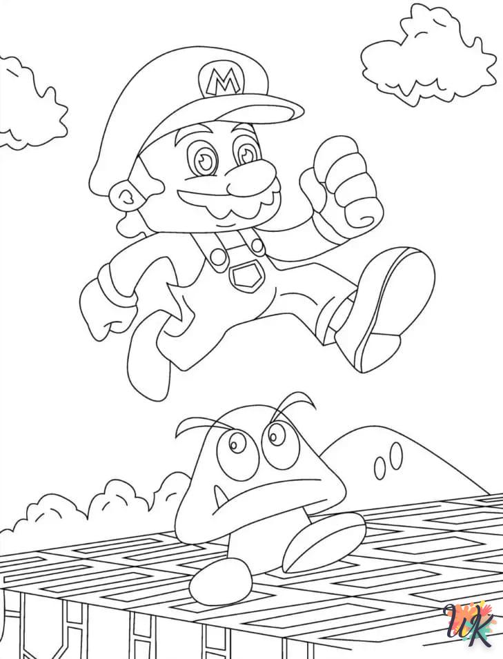 Dibujos para Colorear Goomba 43
