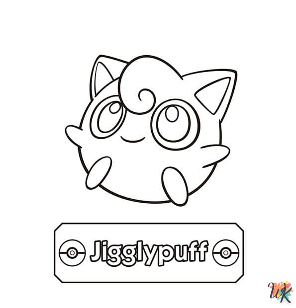 Dibujos para Colorear Jigglypuff 15