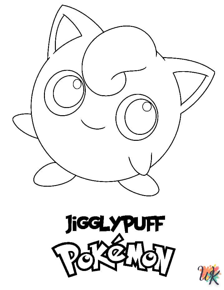 Dibujos para Colorear Jigglypuff 38