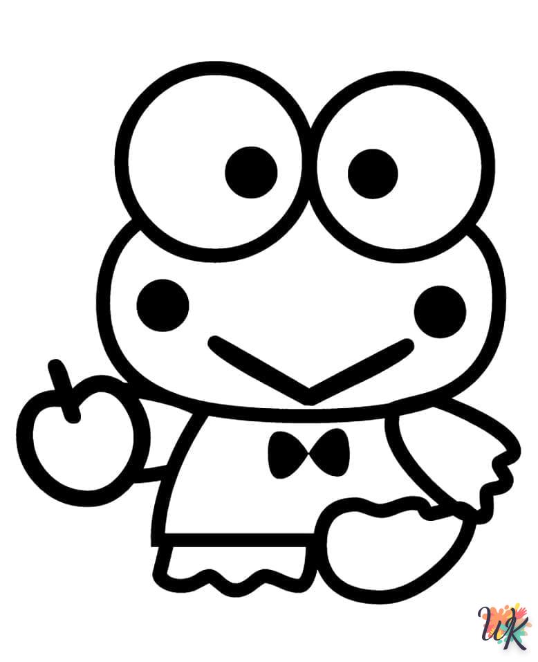 Dibujos para Colorear Keroppi 29