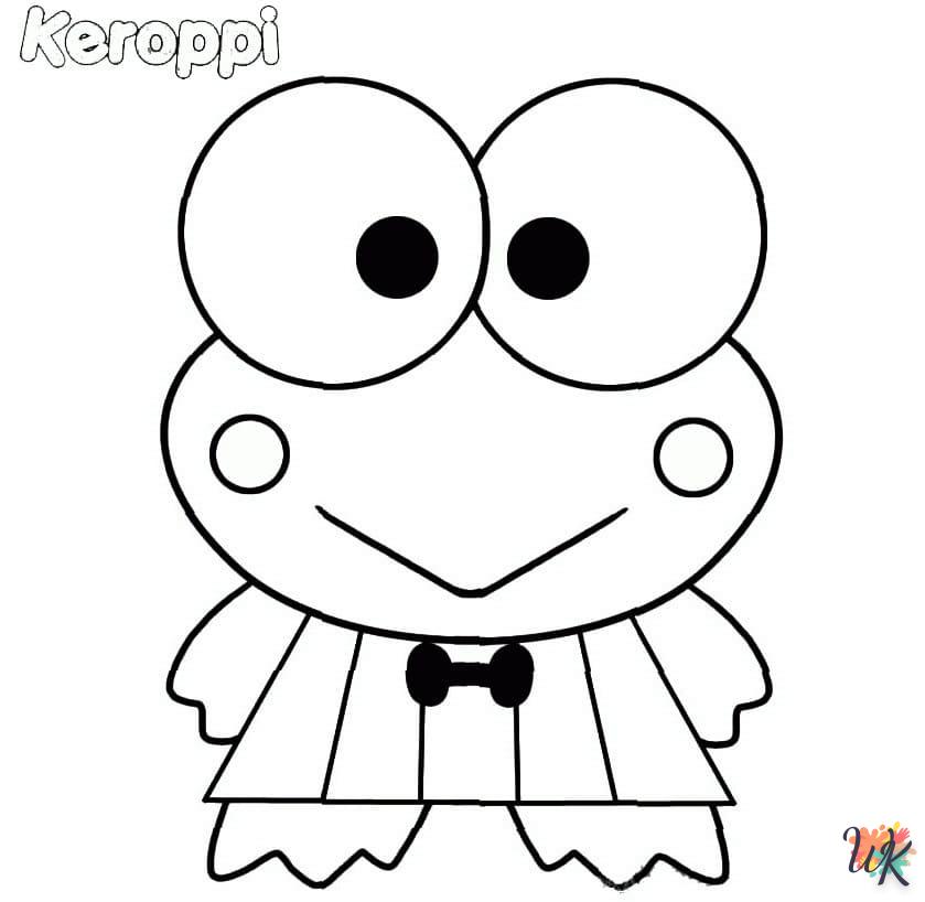 Dibujos para Colorear Keroppi 33