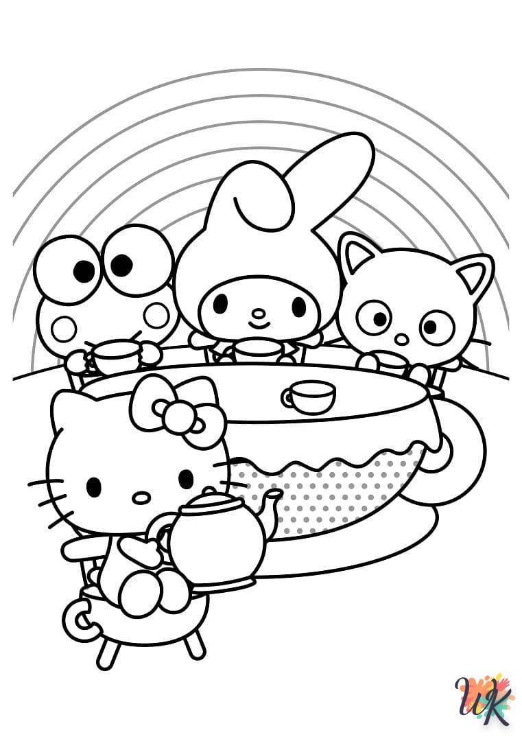 Dibujos para Colorear Keroppi 36