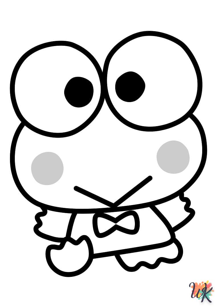 Dibujos para Colorear Keroppi 37