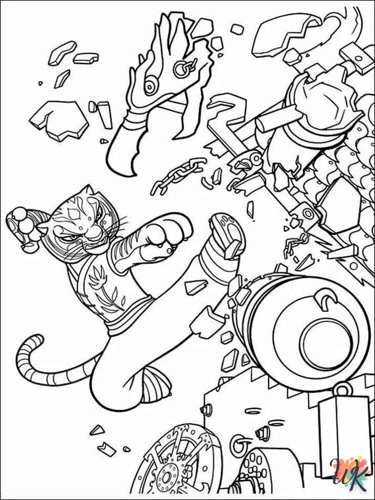 Dibujos para Colorear Kung Fu Panda 130