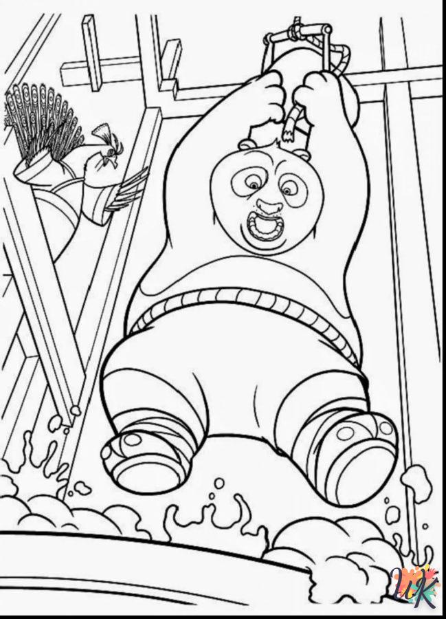 Dibujos para Colorear Kung Fu Panda 54
