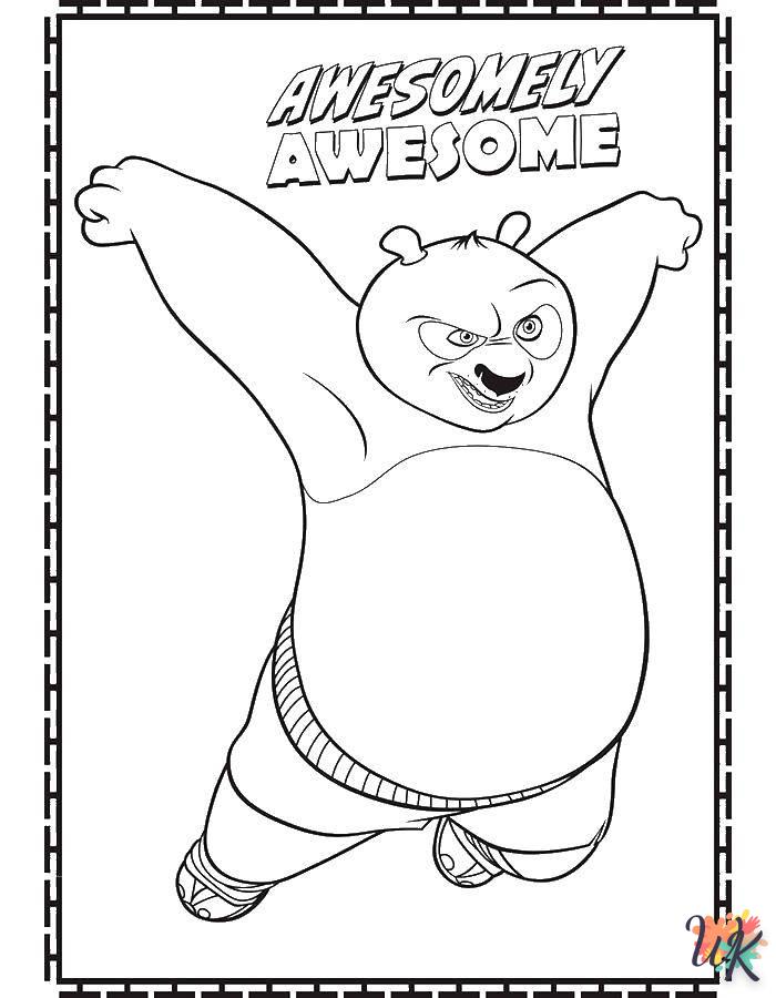 Dibujos para Colorear Kung Fu Panda 55