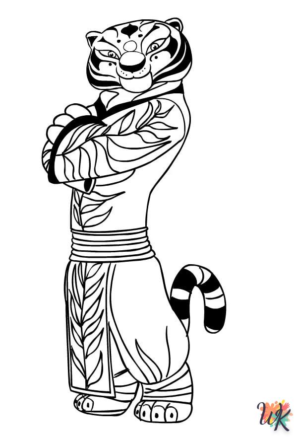 Dibujos para Colorear Kung Fu Panda 61