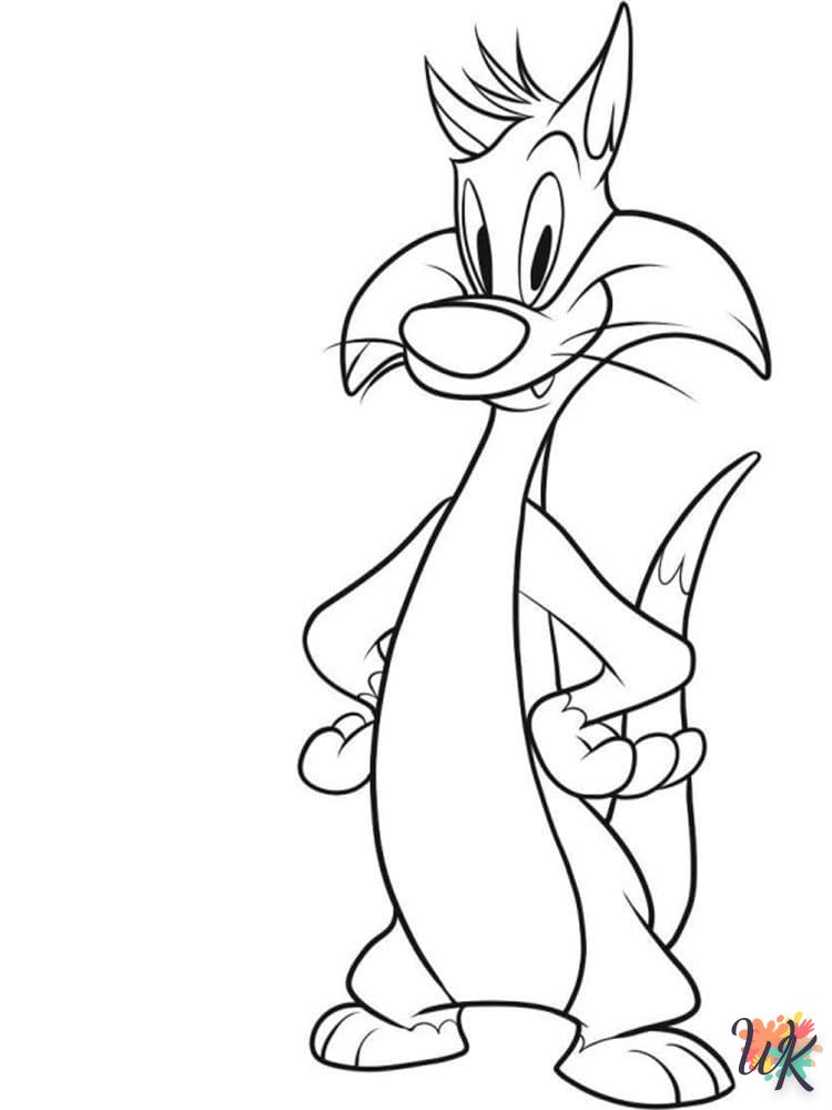 Dibujos para Colorear Looney Tunes 25