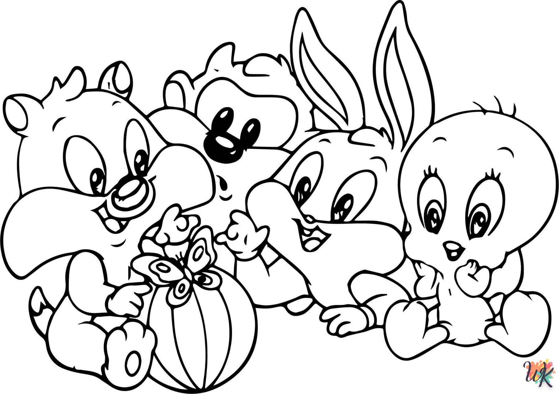 Dibujos para Colorear Looney Tunes 42