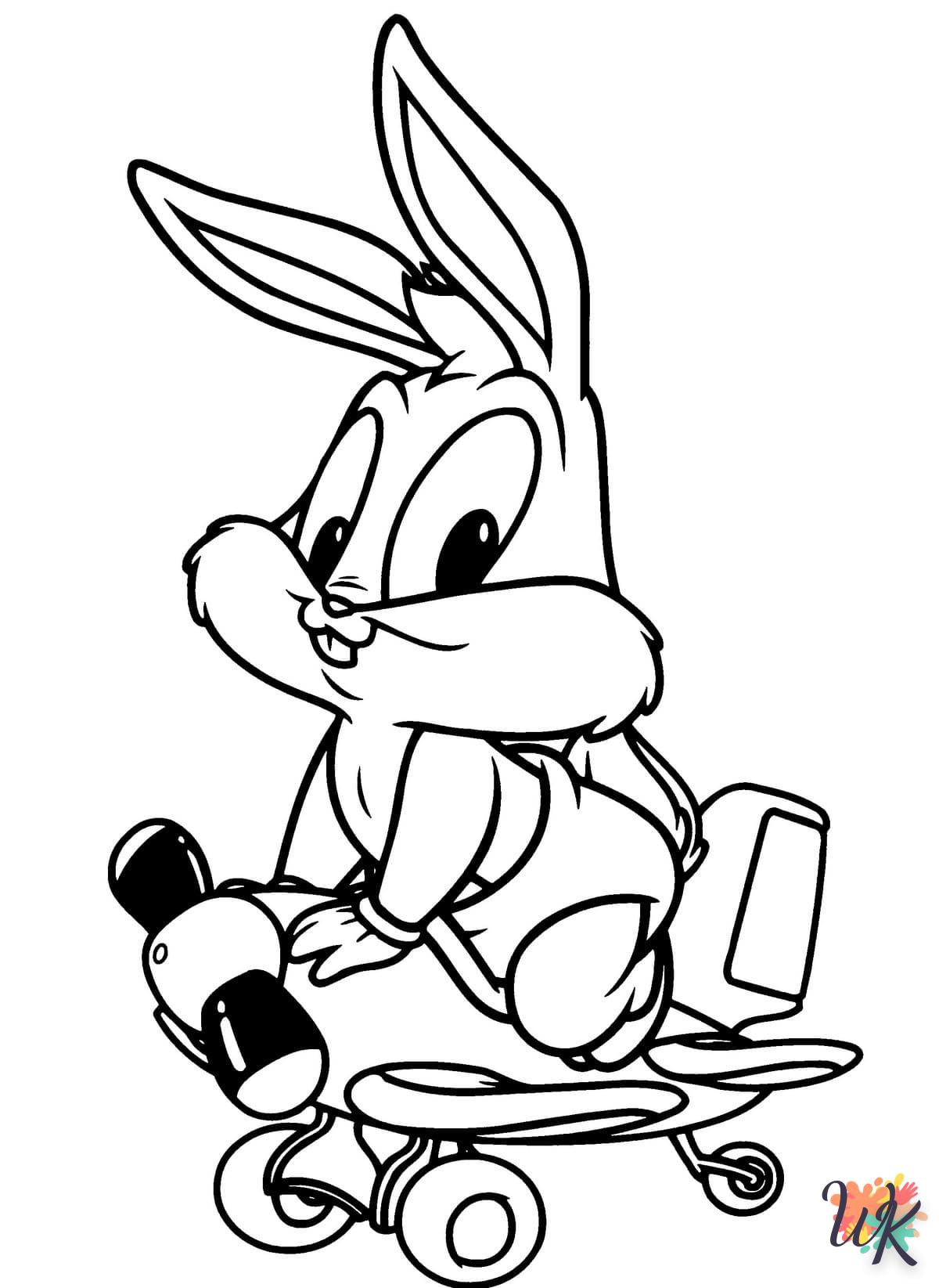 Dibujos para Colorear Looney Tunes 43