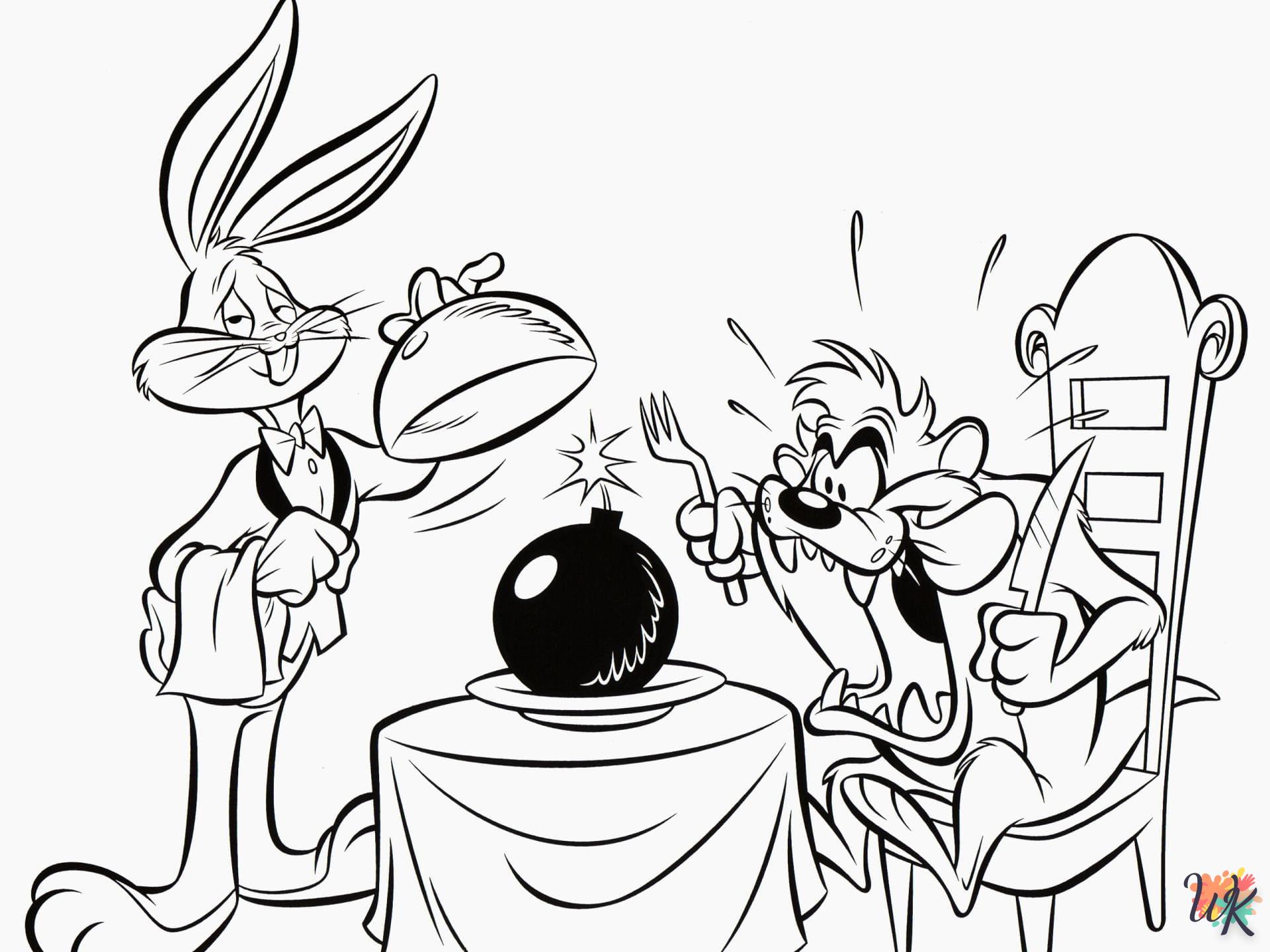 Dibujos para Colorear Looney Tunes 46