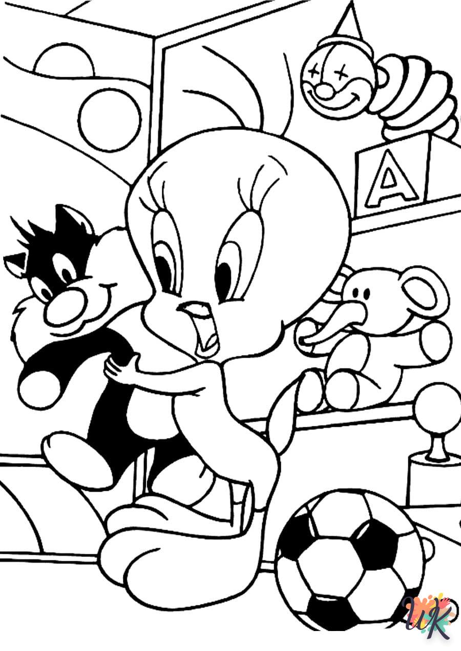 Dibujos para Colorear Looney Tunes 75