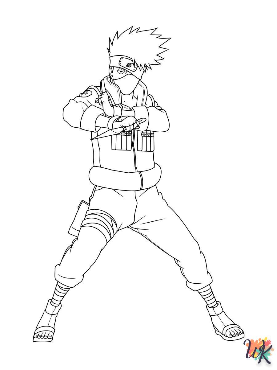 Dibujos para Colorear Naruto 1