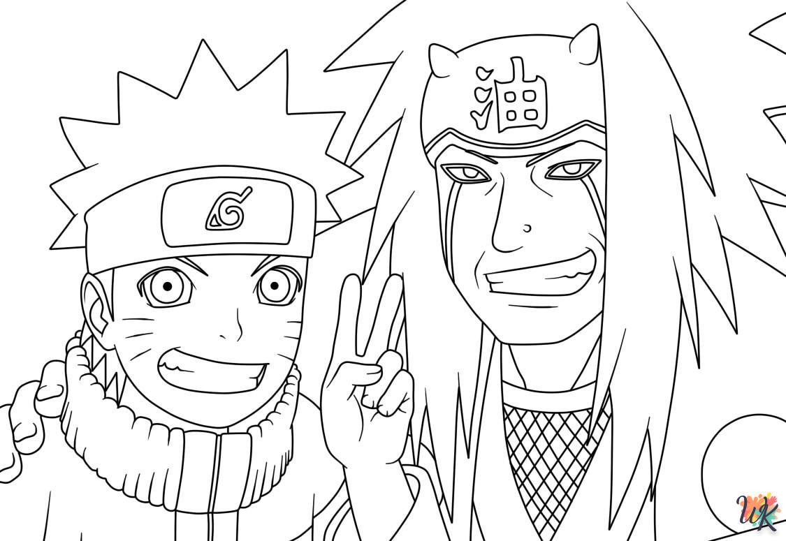 Dibujos para Colorear Naruto 13