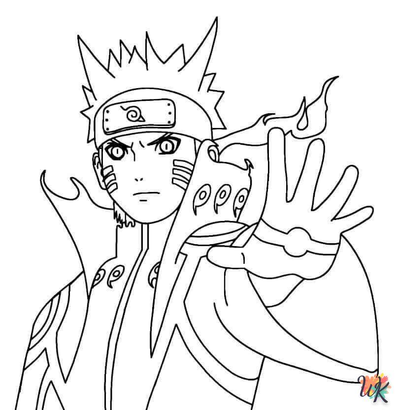 Dibujos para Colorear Naruto 16