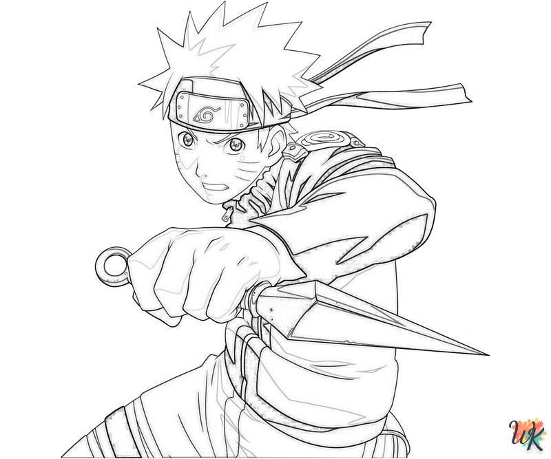 Dibujos para Colorear Naruto 20