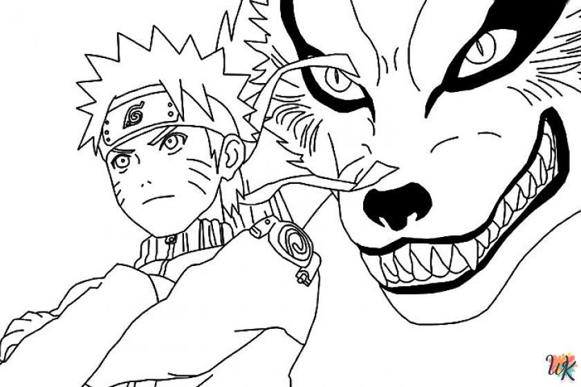 Dibujos para Colorear Naruto 22